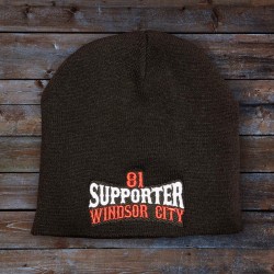 SUPPORT WINDSOR CITY BEANIE BLACK