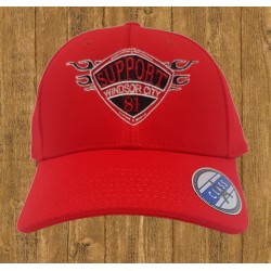 Support 81 Windsor City Ball Cap Red
