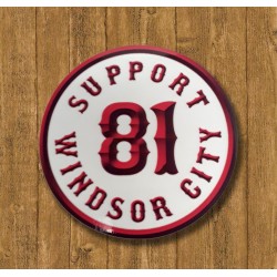 SUPPORT 81 WINDSOR CITY DECAL