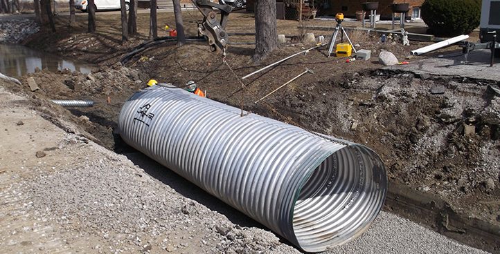 Supply and installation of roadway and driveway access culverts